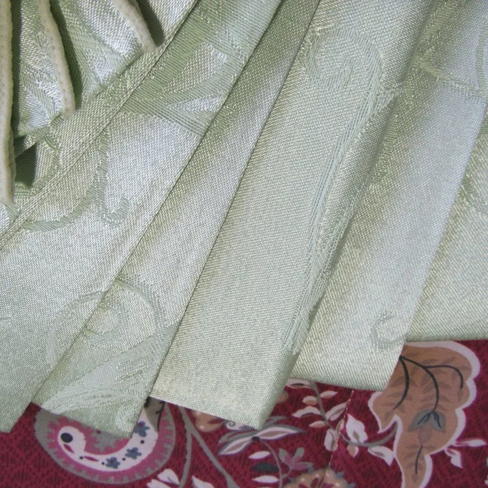 Set of 12 Celery Green Color Napkins 17